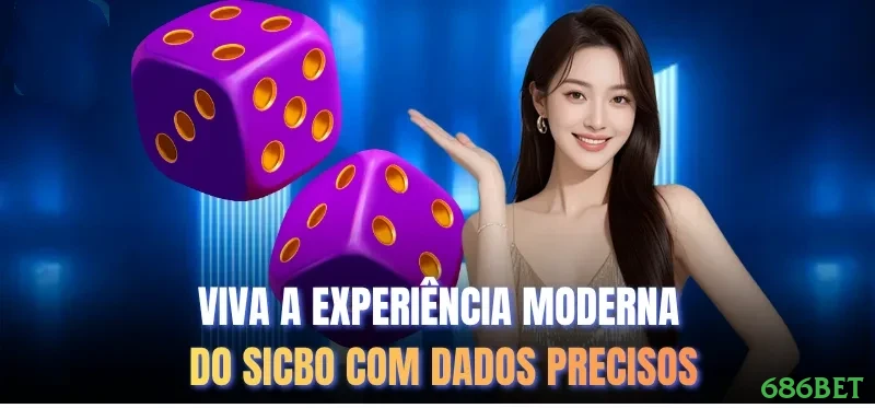Imagem promocional do cassino online da 686bet mostrando jogos ao vivo